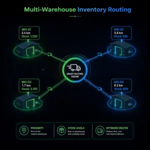 Multi-Warehouse Inventory Routing